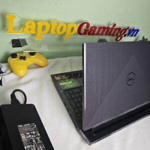 Laptop gaming Dell G15 5525 R7H165W11GR3060 RTX 3060 140W, R7-6800H , Ram 16G, Sạc 240W, Led RGB, đẹp 99,9% zin tem hãng