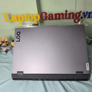 Laptop Gaming Lenovo LOQ 15ARP9 LOQ RTX 4060 8G cực khỏe, R7-7435HS, SSD 512G, mở gập 180 độ, build chắc chắn, 100% srgb chuẩn màu